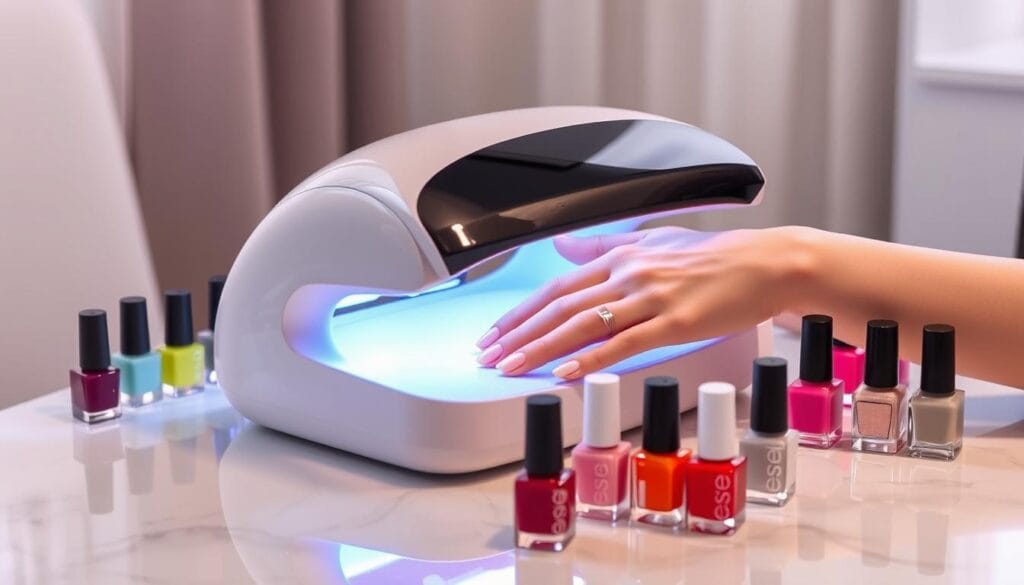 comment utiliser lampe UV LED ongles