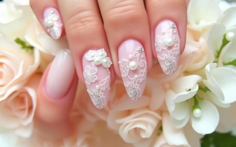 ongle pour mariage invitée